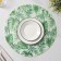 Serving shares Summer, D = 38 cm, white color