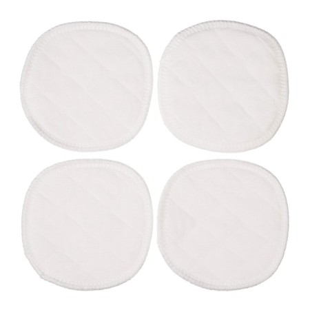 A set of reusable inserts for a bra, 6 layers, 4 pcs., White color-3