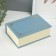 Casket to the leatherette for jewelry "Magic Book" Blue 15.5x21.5x7 cm