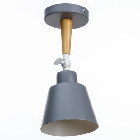 STAS "Small Cylinder" 1x40W E27 Gray 12x20x20 cm-2