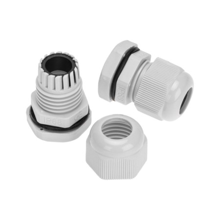 Cable input PG-11 (5-10mm) gray, kit (2 pcs/union) rexant-3