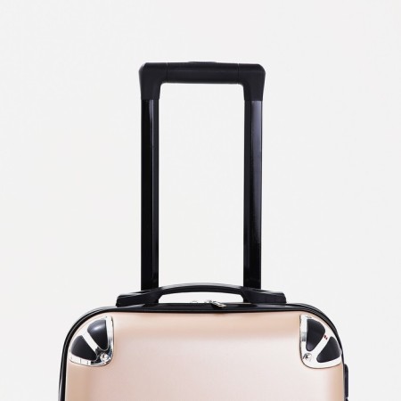 Small suitcase 20 ", lightning department, code castle, beige color-5