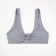 Top bathing female minaku plain, gray color, size 42