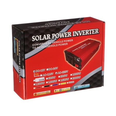 Voltage converter 12/220 V, 300 W, USB output-6