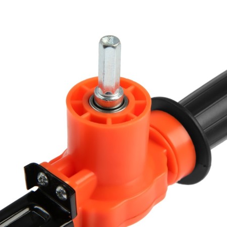 Nozzle for a tundra drill, a saber saw, corner, wooden sheets and metal 2 pcs.-4