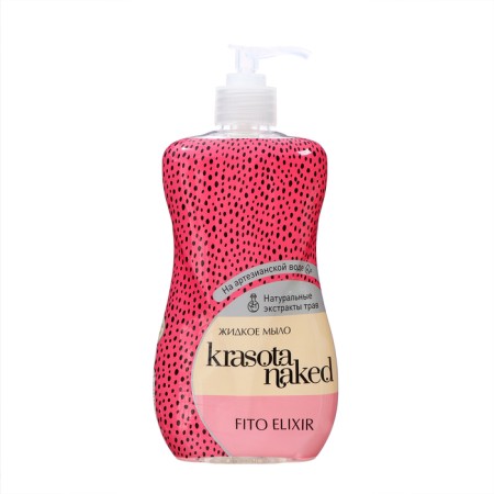 Liquid soap Krasota Naked Fito Elixir, 500 ml