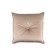 Pillow, size 45x45 cm, beige color
