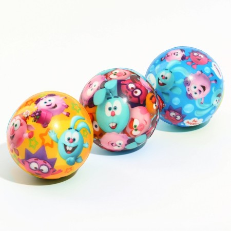 Soft ball Smeshariki "Friends", 6.3 cm, mix-1