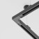 The internal corner Connector for the Technical TRA005CL-31B-R PAY STRECK system, 9.9x9.9x3.2 cm, black color is black