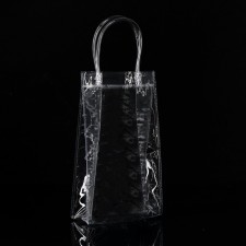 Plastic package for a bottle 13 × 23 × 7 cm