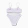 Female Separate swimsuit with minaku mesh color white, rr 48