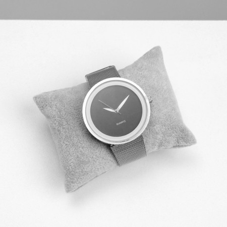 Jewelry pillow, phlock, 6.5 × 8 × 2.5 cm, gray color-2