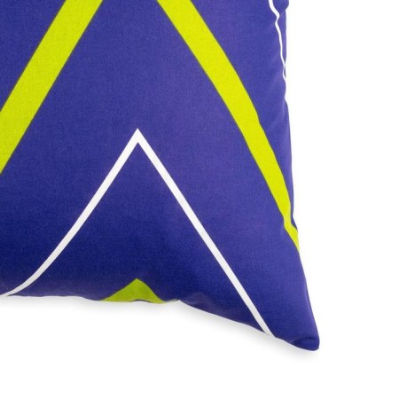 Pillowcase Ethel "Green-blue zigzags" 50x70, Poplin, 125 g/m2-1