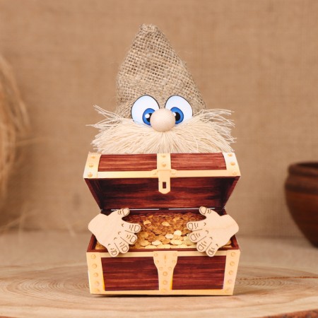 Brownie "Favorite with a chest", 17x11x7 cm