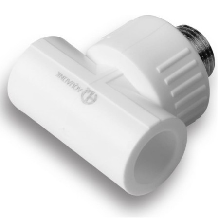 Combined Aqualink, polypropylene tee, d = 20 mm x 1/2 ", external thread-7