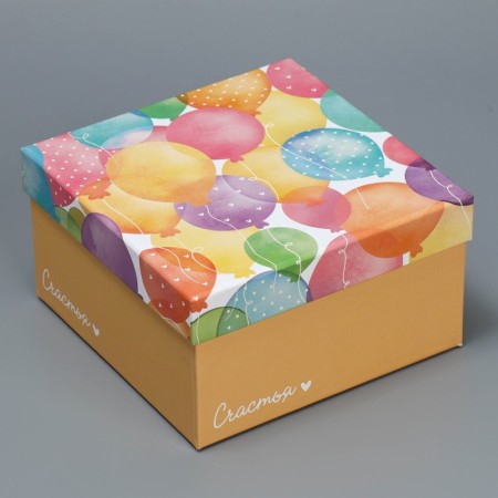 Set of boxes 5 in 1, gift packaging, “children”, 14 x 14 x 8-22 x 22 x 12 cm-11