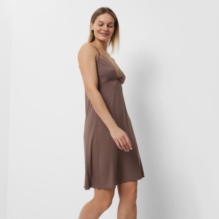 Night shirt female "feeling", cocoa color, size 46-4