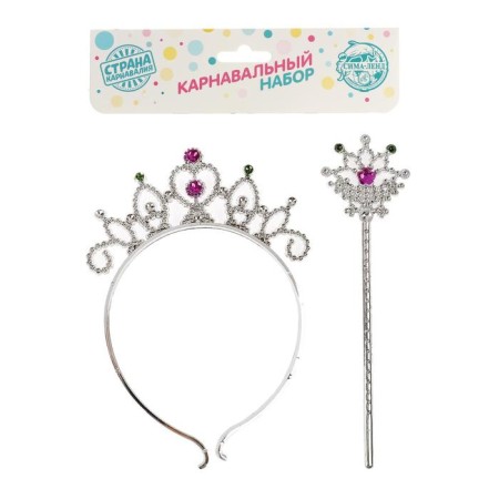 Carnival set "Little Fairy", 2 items: rod, rim-1