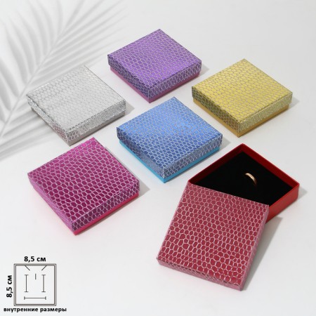 Gift box for the “reptile” set print, 9 × 9, color mix