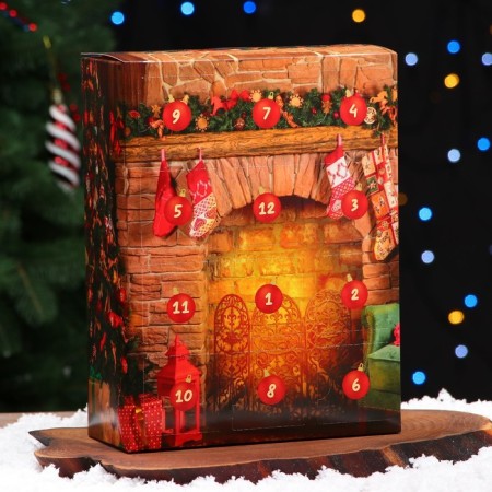 New Year. Tea Advent Calendar "New Year's heart", 215 g-1
