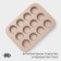 Baking Magistro Shiny Diamond, 39.4 × 28.8 × 3.2 cm, 12 cells, thickness 0.6 mm, anti -stick coating