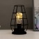 Nightlight "Light" LED from 3xaaa batteries Black 12x12x19 cm Risalux