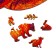 Puzzle wooden figured "Fiery Fox", pair