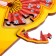 Wooden figured puzzle "Caramel", Kids S