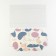 Cookie box, confectionery packaging with PVC lid, “abstraction”, 10.5 x 21 x 3 cm