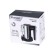 Mixer Pioneer MX321, manual, 350 W, 5 speeds, 2 nozzles, black-silver