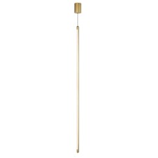 Светильник подвесной Crystal Lux, Clt 035 1400/221, LED,15 Вт, 98,7х24х5 см, цвет золотой