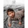 Knitted Children's Pure Love Buddy, height 74 cm, brown color