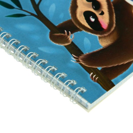 Notepad A5, 40 sheets on the crest "Caribbean Levils", cover covering cardboard, mix-3