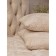 The pillow is quilted "sheep wool", size 48x68 cm