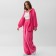 Women's costume (sweatshirt and trousers) KAFTAN PLUSHY p. 40-42, fuchsia