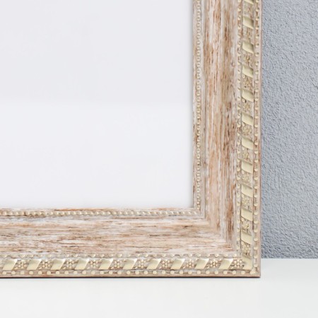 Photo frame plastic Gallery 40x50 cm 642948-16, brown with gold (plastic screen)-2