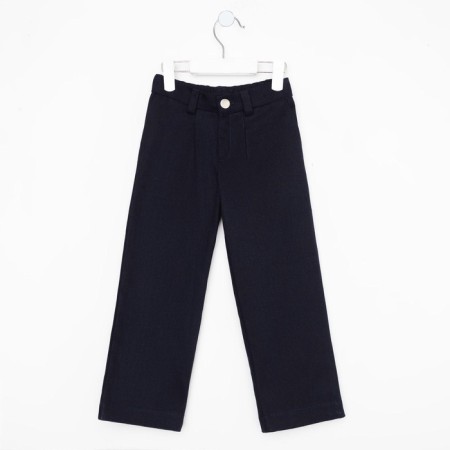 Pants for the boy Minaku: Casual Collection Kids dark blue color, height 110-5
