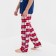 Pajama New Year's male KAFTAN "Santa Team", Blue/Red color, size 52