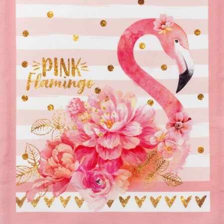 Path on the Ethel Flamingo table 30x70 cm, 100% cotton, sarzha 190 g/m2-4