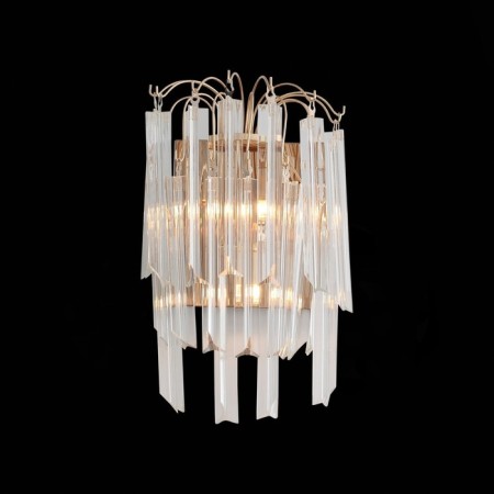 Sconces st. SL386.201.03. OSOLETO. 3x5 watts, G9, 26.5x44 cm, golden color-1
