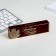 Bamboo pen in a wooden case to the "beloved teacher", blue paste, 1.0 mm