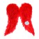 Wings "Angel", 50x50, red color