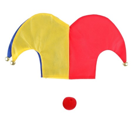 Carnival set "Clown", 2 items: nose, hat rr. 56-58-1