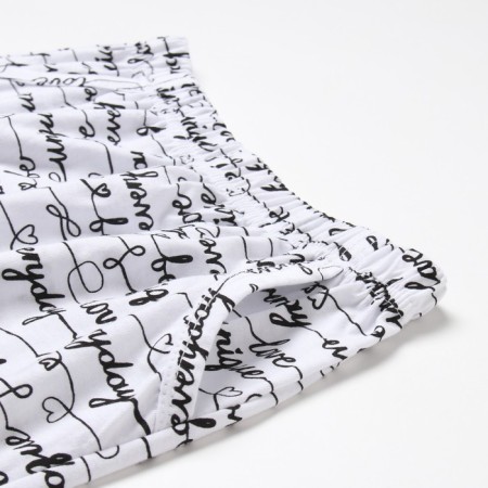Female home set (T -shirt/Bridges), black/gray color, size 54-5