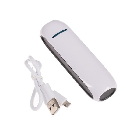 External battery Luazon PB-07, 2200 mAh, USB, 1 A, wire included, mix-1