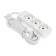 Extension cord Premium 3 nests, 3m, 3x1.5mm², s/h, white rexant