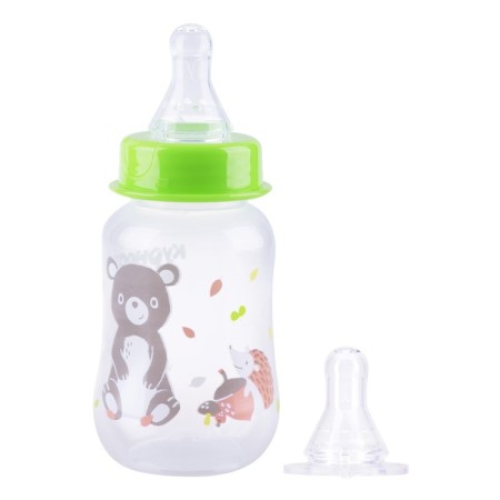 A bottle for feeding "animals", fitted, with 2 silicone nipples, 125 ml, from 0 months.-7