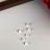 Beads for creativity plastic "White Pearls" set 15 grams d = 0.3 cm
