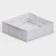 Confectionery packaging, Makarun box with PVC lid, "tree", 12 x 12 x 3.5 cm