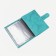 Cover for auto documents on the button, the color is turquoise